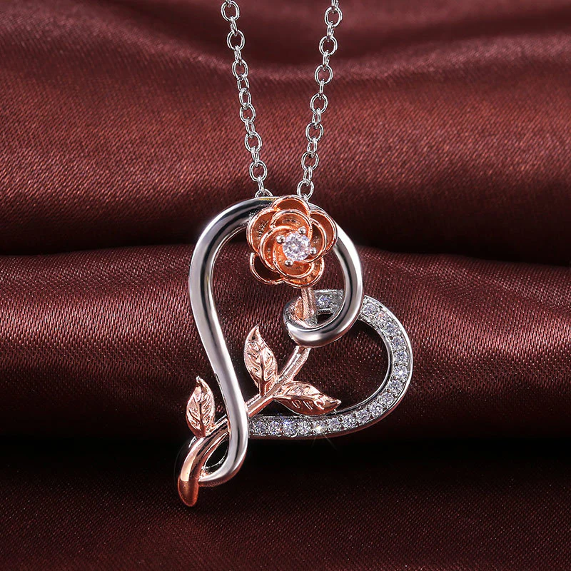 flower necklace for women