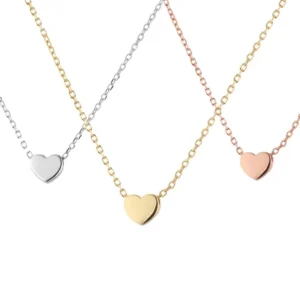 Stainless Steel Heart Necklace