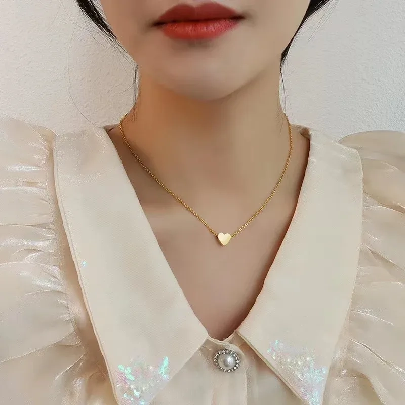Stainless Steel Heart Necklace