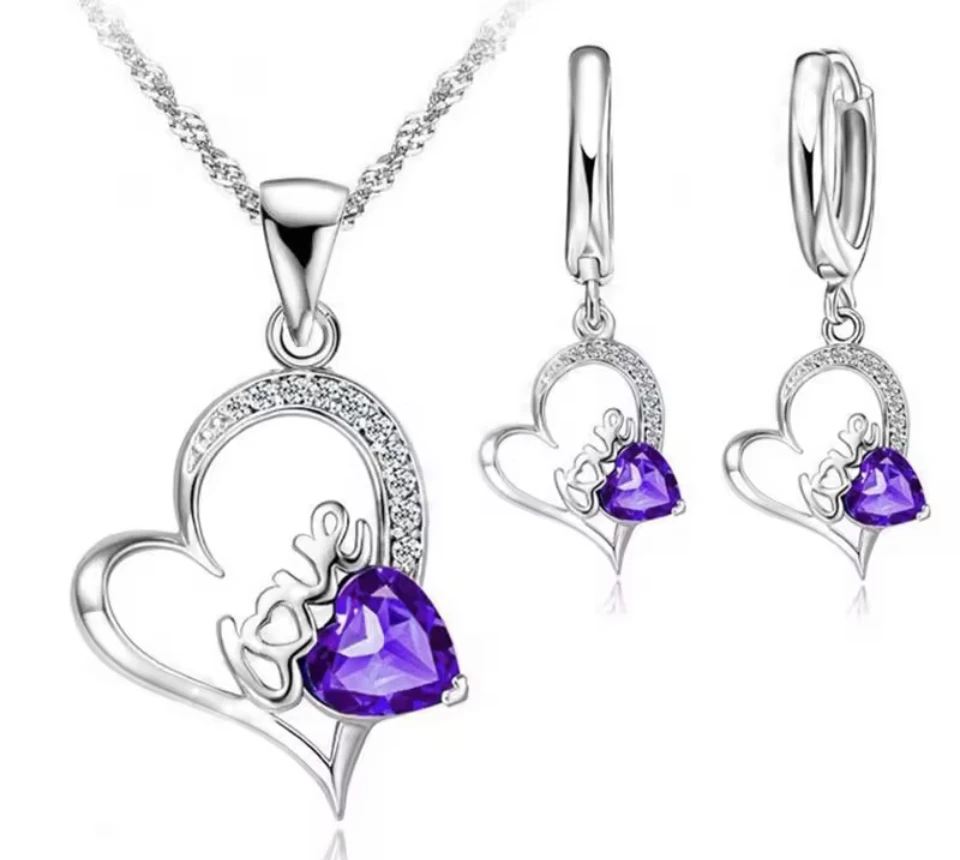 Sterling Silver Jewelry Set