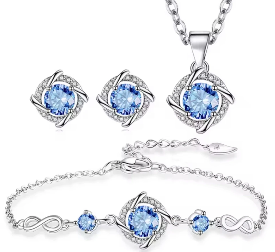 Sterling Silver Jewelry Set