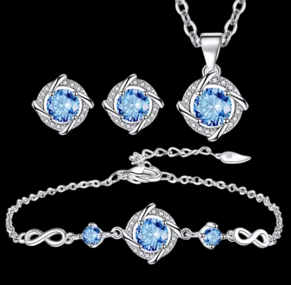 Sterling Silver Jewelry Set
