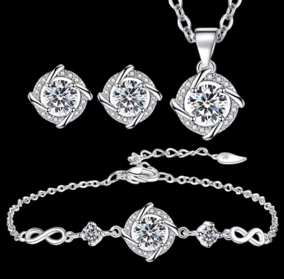 Sterling Silver Jewelry Set