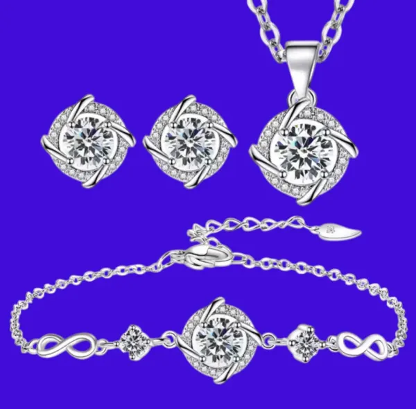 Sterling Silver Jewelry Set