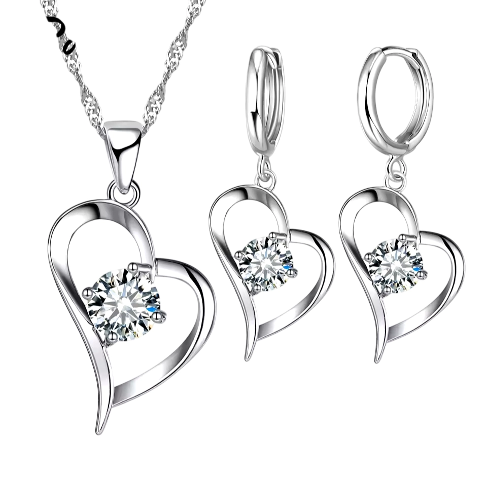 Sterling Silver Jewelry Set