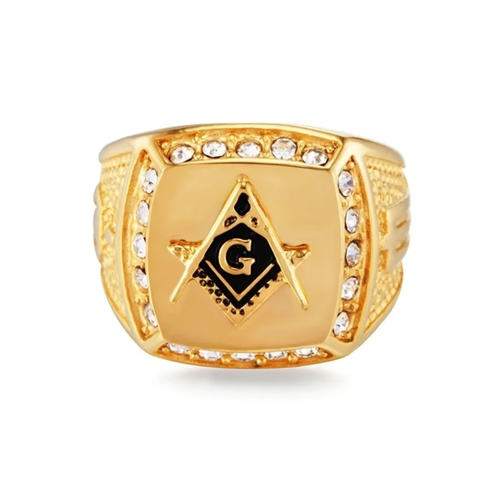 Gold Masonic Ring