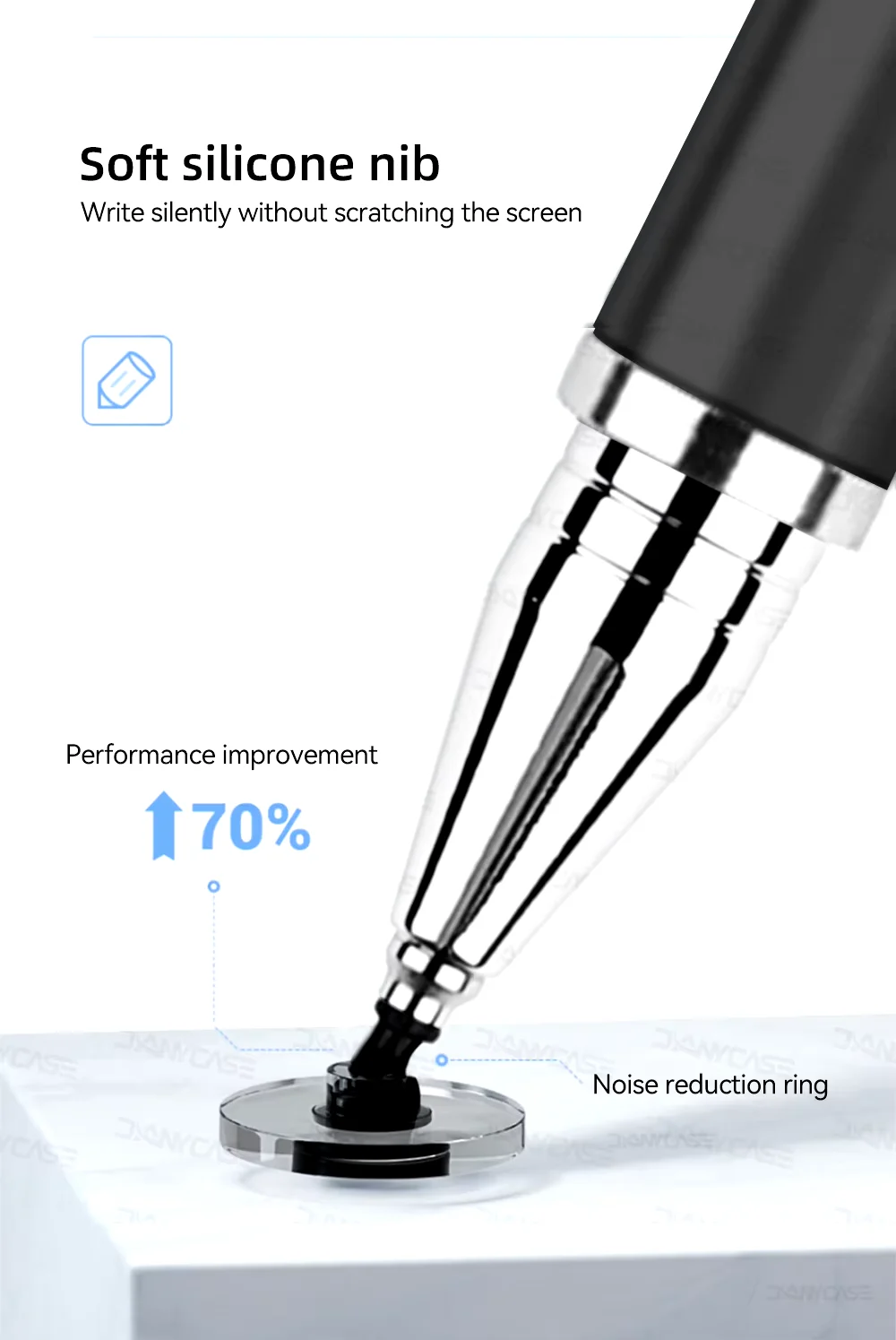 2-in-1 Universal Stylus Pen