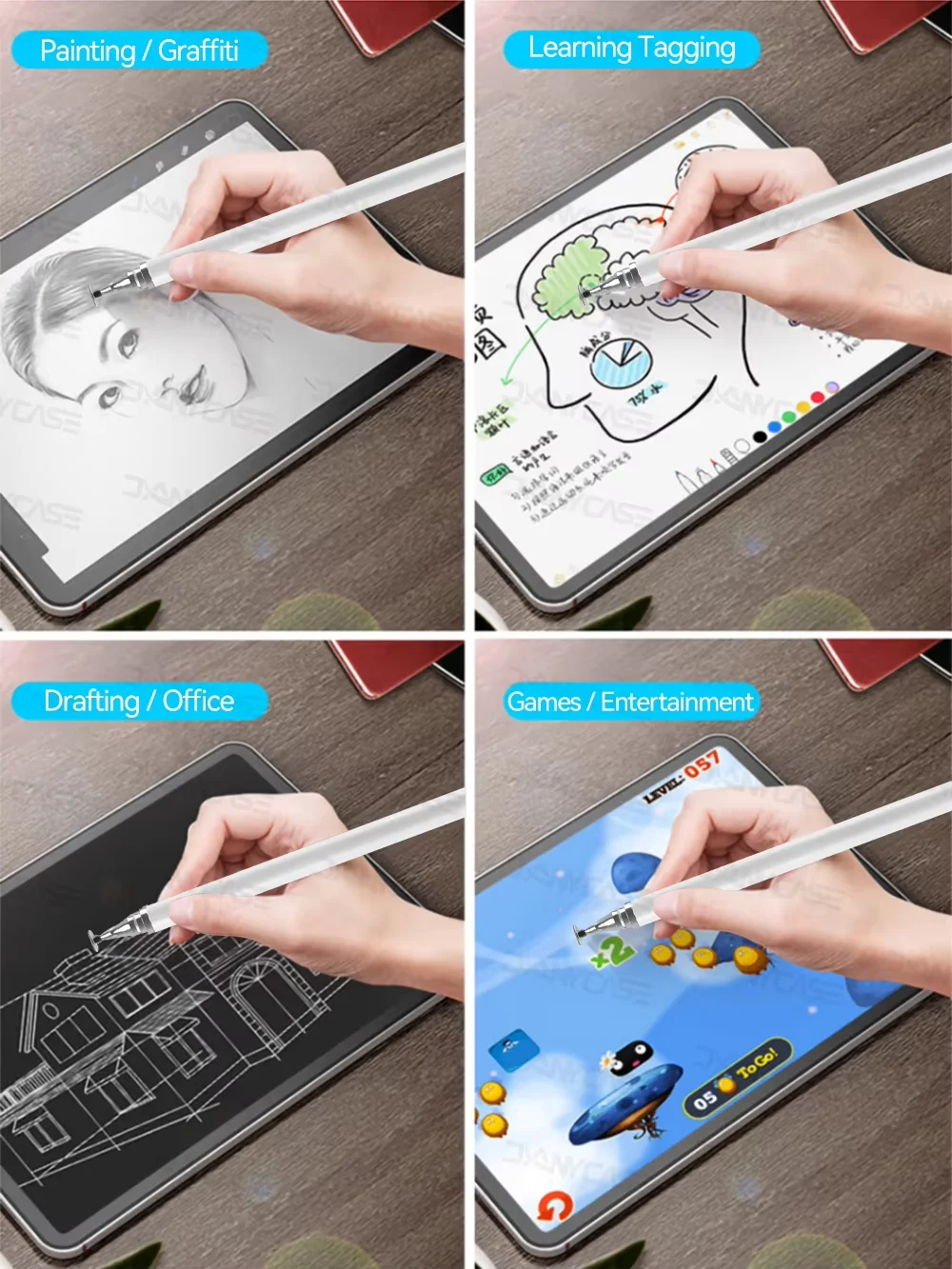 2-in-1 Universal Stylus Pen