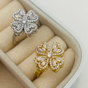 Clover Fidget Ring