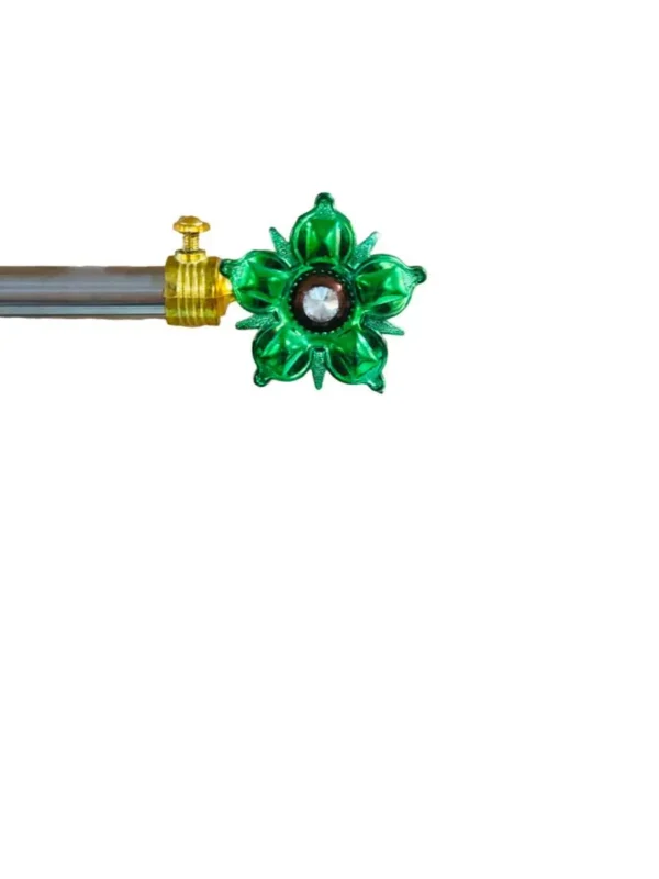 Flower Curtain Rod Holder
