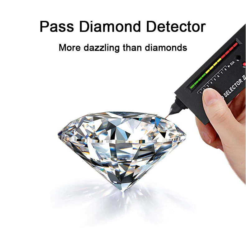 Moissanite Ring For Men - 1 carat moissanite ring