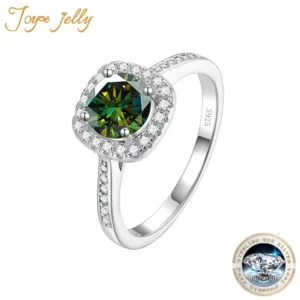 1 carat moissanite ring - women promise rings