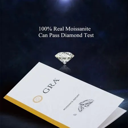 1 carat moissanite ring - women promise rings